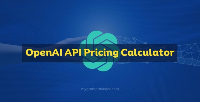  OpenAI API Pricing Calculator ChatGPT 3 5 GPT 4 Included 