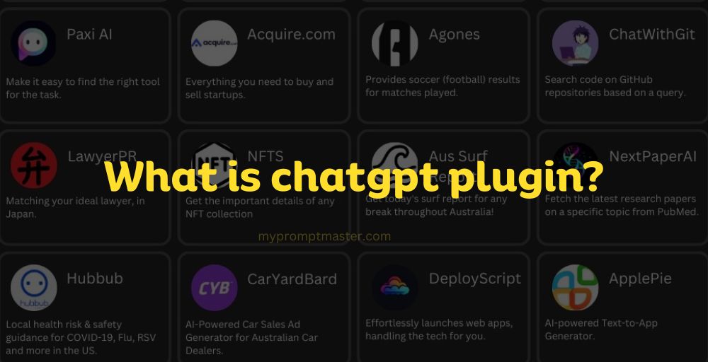 What is chatgpt plugin?
